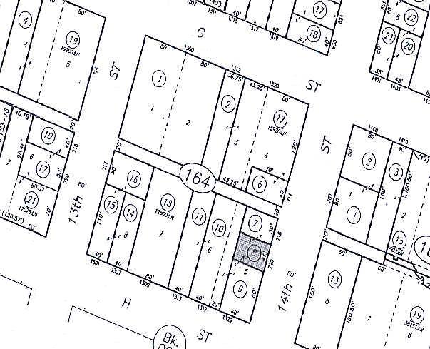 720 14th St, Sacramento, CA for sale - Plat Map - Image 2 of 6