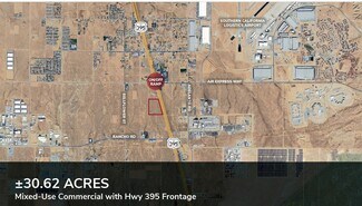 Plus de détails pour Highway 395 & Yucca Rd, Adelanto, CA - Terrain à vendre