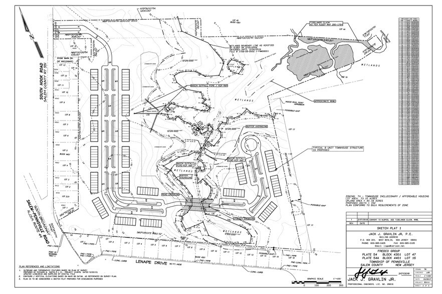 Broadway, Pennsville, NJ à vendre - Plan de site - Image 1 de 1