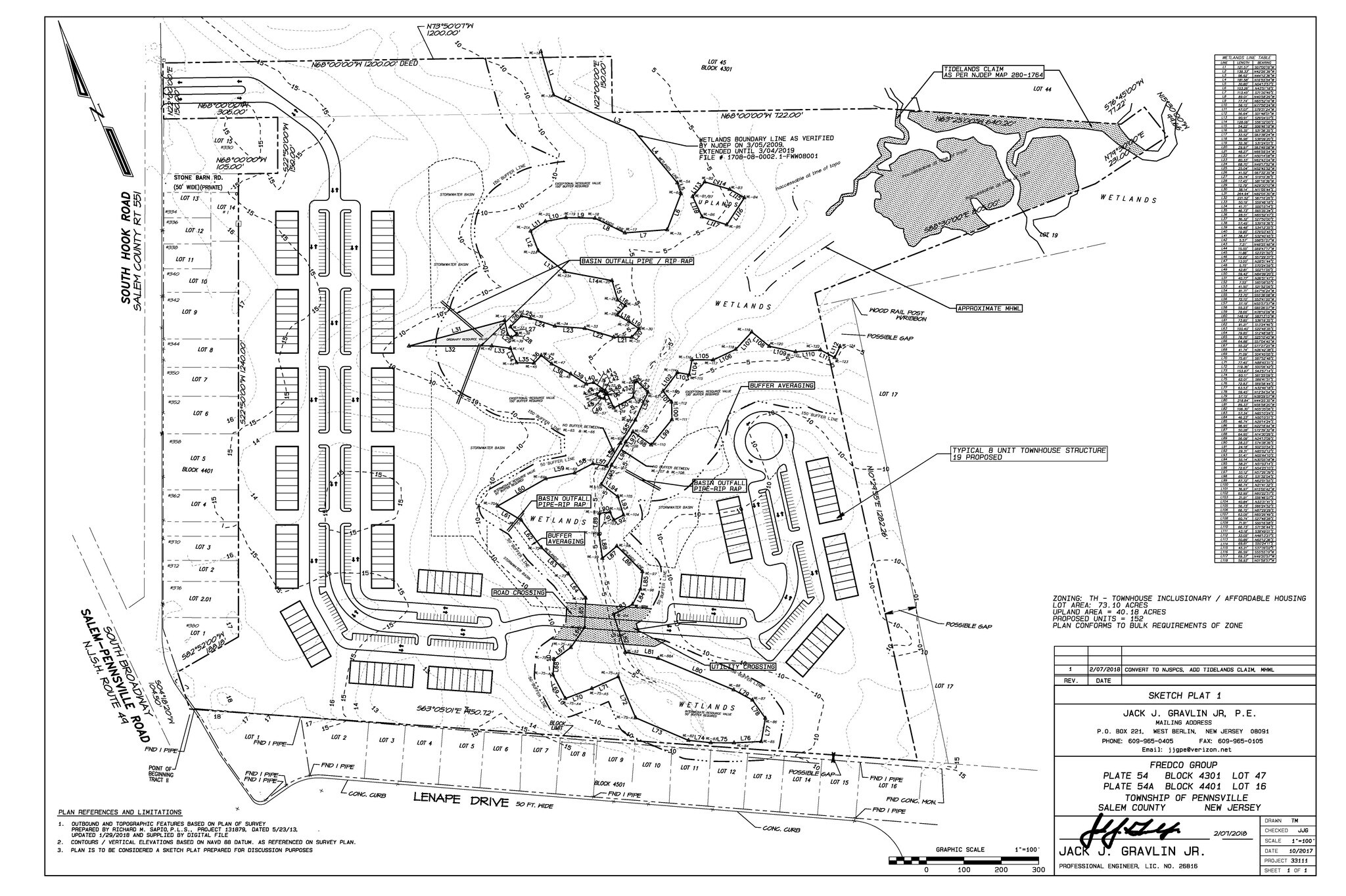 Broadway, Pennsville, NJ à vendre Plan de site- Image 1 de 1