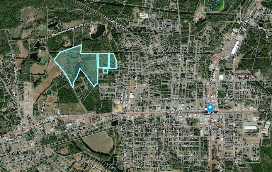 2927 Old Claxton- Metter Hwy, Claxton, GA à vendre - Photo du bâtiment - Image 3 de 3