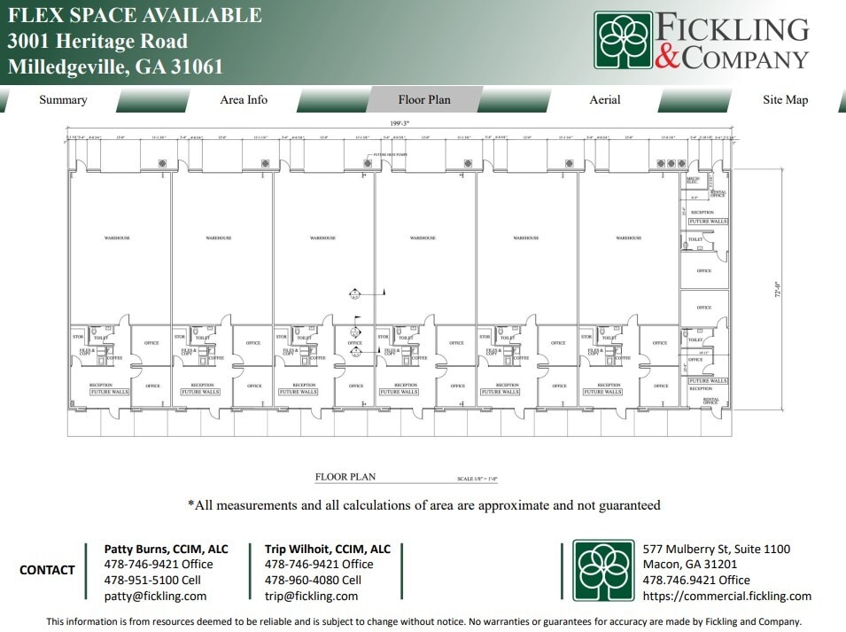 3001 Heritage Rd NE, Milledgeville, GA for lease Floor Plan- Image 1 of 1