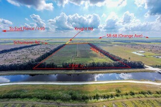 Schumann Rd, Fort Pierce, FL - AÉRIEN  Vue de la carte - Image1