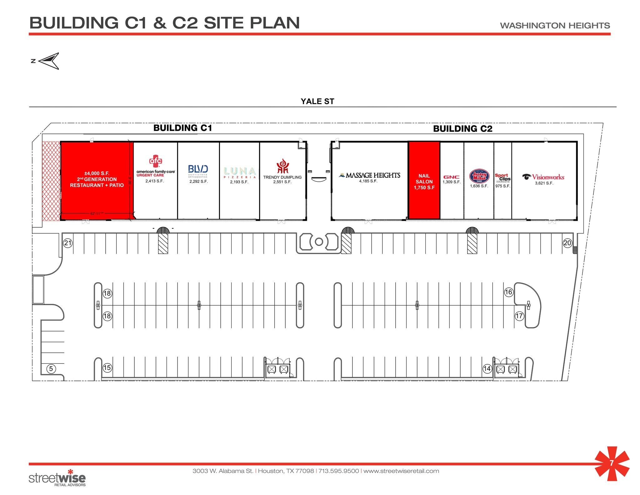 207 Heights Blvd, Houston, TX for lease Site Plan- Image 1 of 2