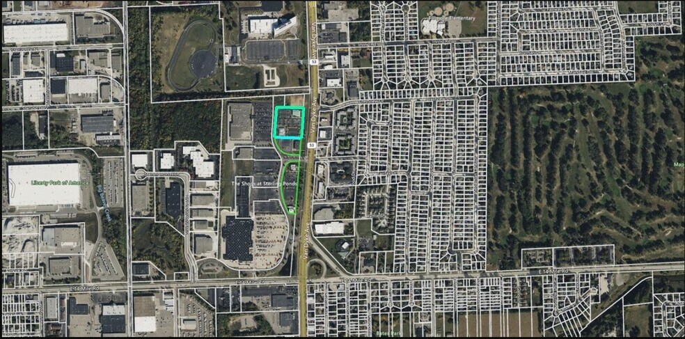 33879 Van Dyke Ave, Sterling Heights, MI à vendre - Aérien - Image 2 de 4