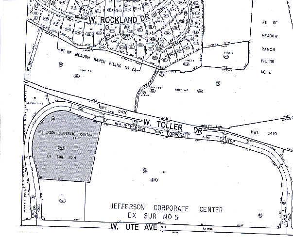 10822 W Toller Dr, Littleton, CO for lease - Plat Map - Image 2 of 5