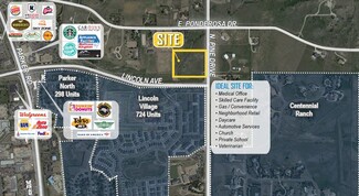 Plus de détails pour NWC Lincoln Ave. & Pine Dr., Parker, CO - Terrain à vendre