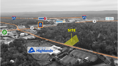 9014 Helena Rd, Pelham, AL - AÉRIEN  Vue de la carte