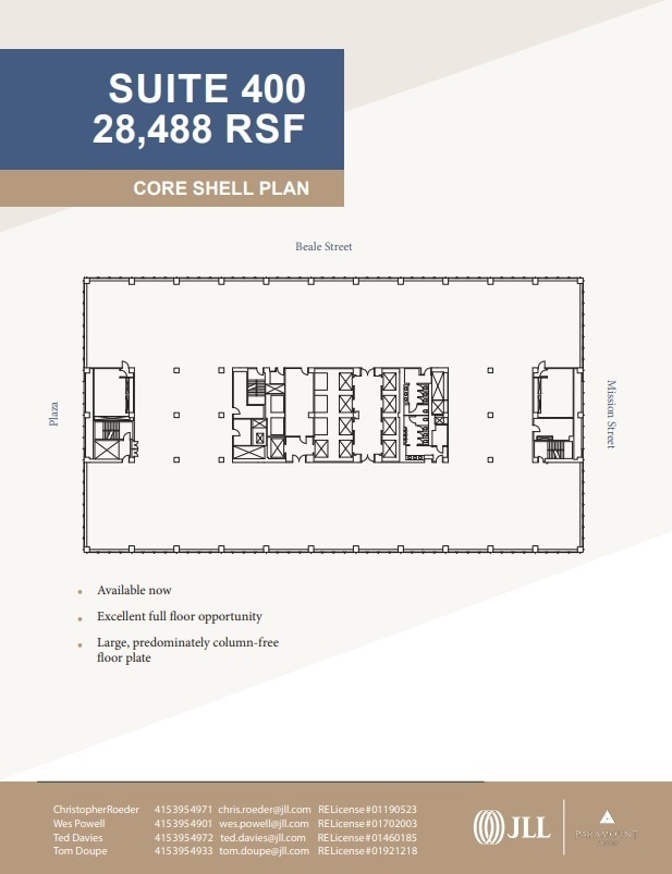 300 Mission St, San Francisco, CA for lease Floor Plan- Image 1 of 1