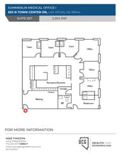 653 N Town Center Dr, Las Vegas, NV à louer Plan d’étage- Image 1 de 1