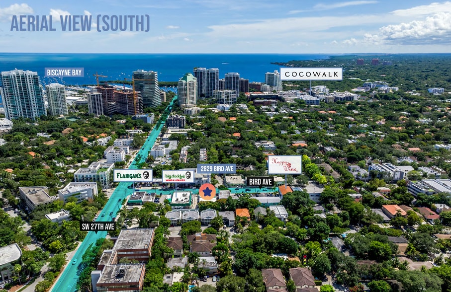 2829 Bird Ave, Miami, FL for lease - Aerial - Image 3 of 7