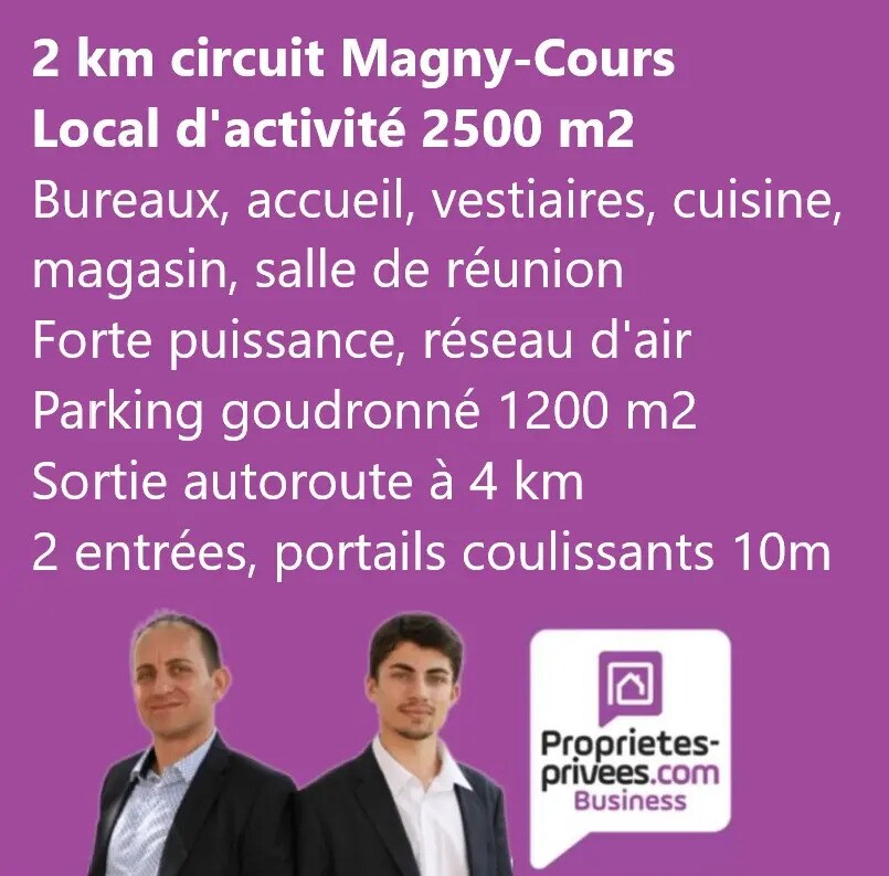 Local d'activités dans Magny-Cours à vendre Photo du bâtiment- Image 1 de 5