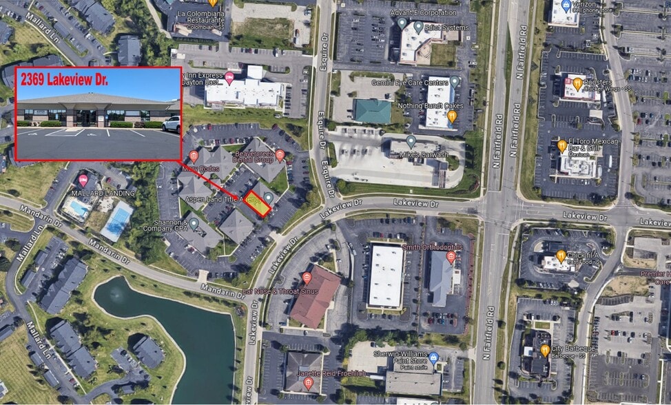 2369-2371 Lakeview Dr, Dayton, OH for lease - Plat Map - Image 3 of 12