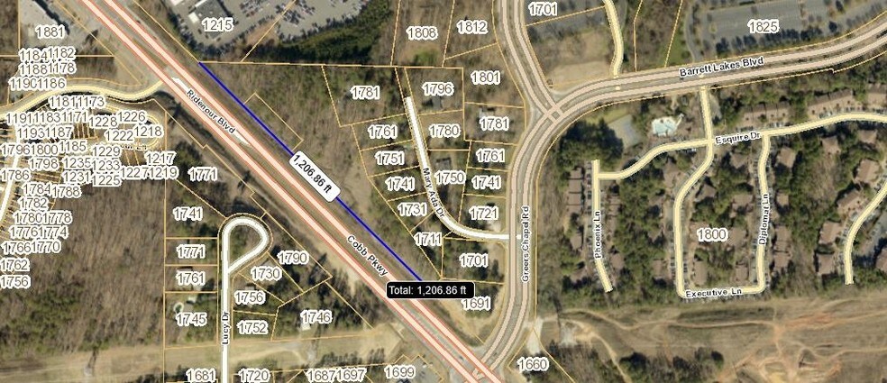 1777 Cobb Pky, Kennesaw, GA à vendre - Photo du bâtiment - Image 3 de 4