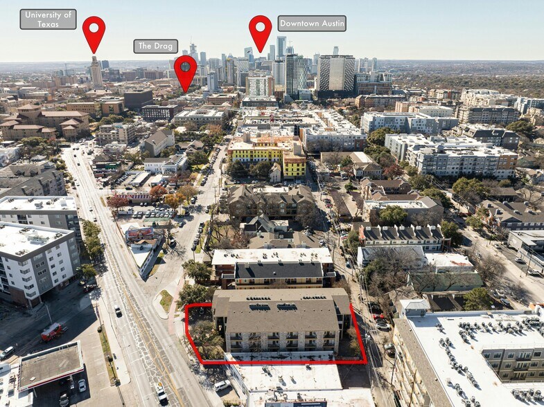 2818 Nueces St, Austin, TX à vendre - Photo du bâtiment - Image 1 de 29
