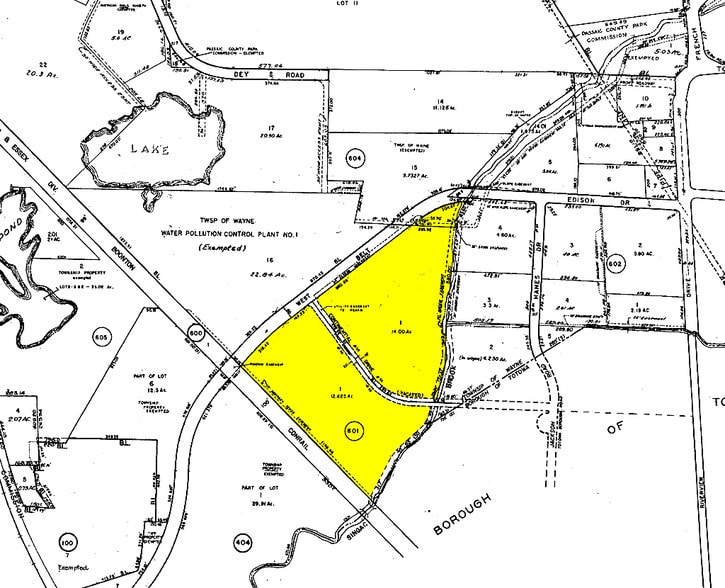 20-30 Continental Dr, Wayne, NJ for lease - Plat Map - Image 2 of 9