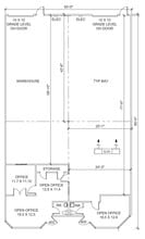 1225 W College Ave, Carrollton, TX for lease Floor Plan- Image 1 of 4