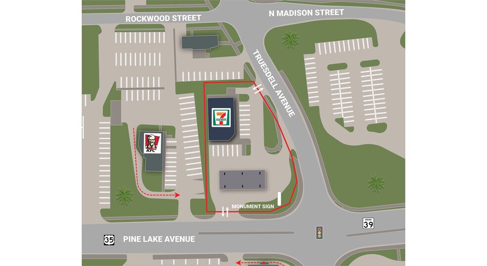 201 Pine Lake Ave, La Porte, IN à vendre - Photo du bâtiment - Image 2 de 5