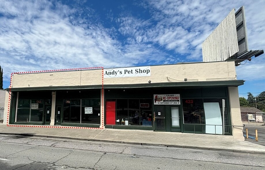 423-427 S Bascom Ave, San Jose, CA for lease - Building Photo - Image 3 of 24
