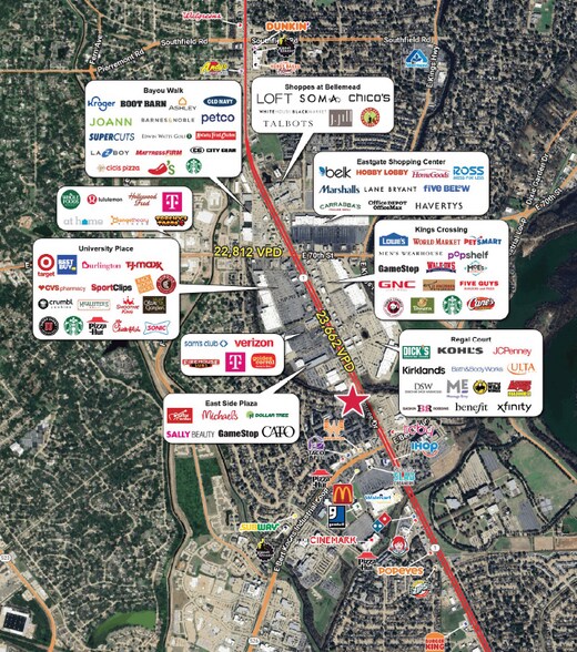 7798 Youree Dr, Shreveport, LA à louer - Photo du bâtiment - Image 2 de 3