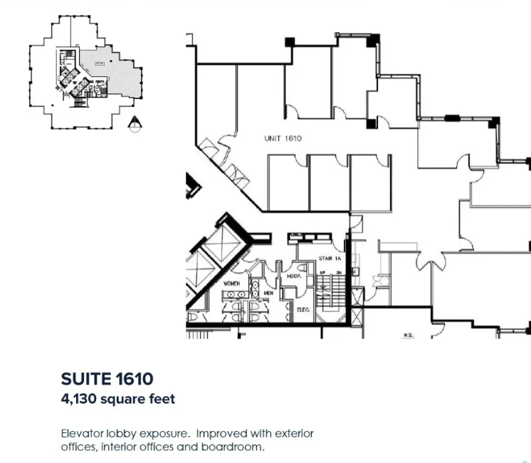 777 Dunsmuir St, Vancouver, BC à louer Plan d’étage- Image 1 de 1