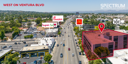 17609 Ventura Blvd, Encino, CA - Aérien  Vue de la carte - Image1