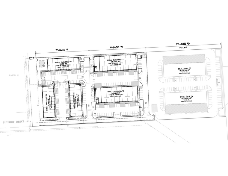 4524 Barker Rd, Spokane Valley, WA à louer - Plan de site - Image 2 de 7