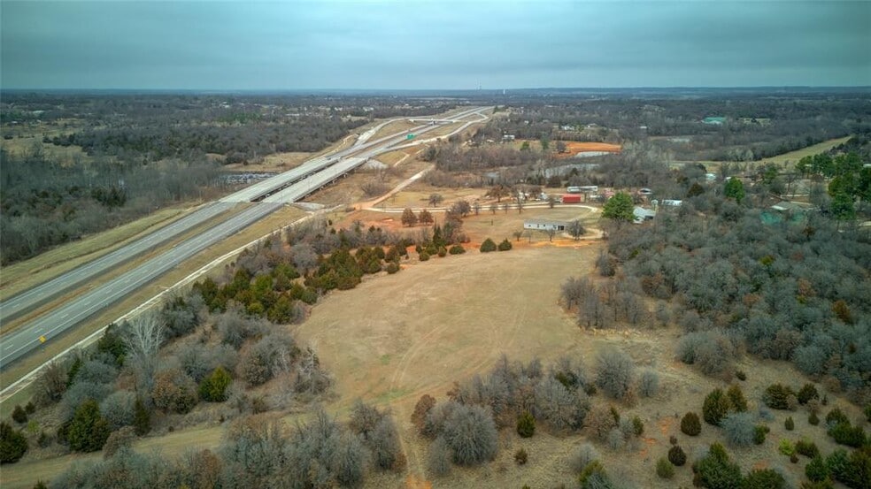1050 Valley Vw, Choctaw, OK for sale - Aerial - Image 1 of 7