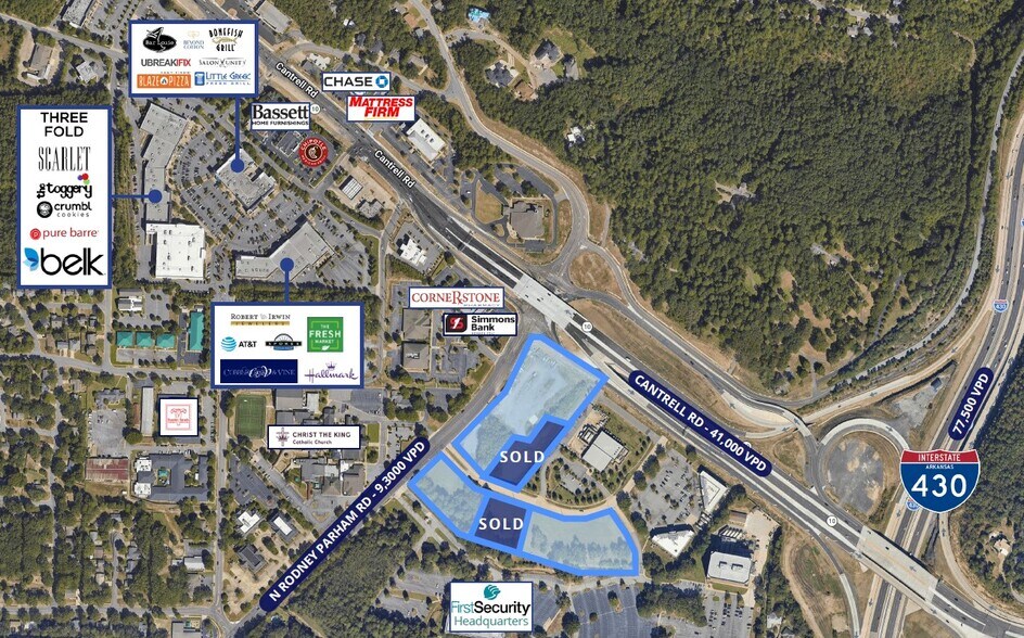 Rodney Parham Rd And Anderson Dr, Little Rock, AR for sale - Building Photo - Image 3 of 5