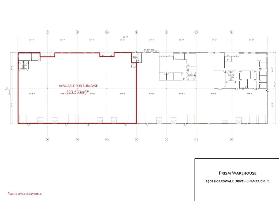2901 Boardwalk Dr, Champaign, IL for lease Floor Plan- Image 1 of 1
