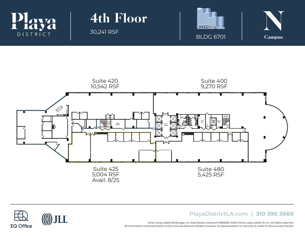 6100 Center Dr, Los Angeles, CA for lease Floor Plan- Image 1 of 1