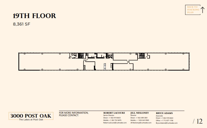 3000 Post Oak Blvd, Houston, TX for lease Floor Plan- Image 1 of 1