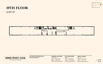 3000 Post Oak Blvd, Houston, TX for lease Floor Plan- Image 1 of 1