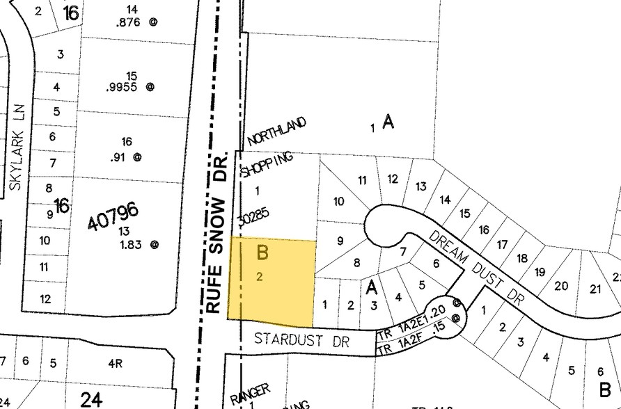 6000 Rufe Snow Dr, North Richland Hills, TX for lease - Plat Map - Image 3 of 11