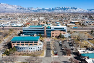 100 Sun Ave NE, Albuquerque, NM - AERIAL  map view