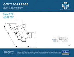 100 W Cypress Creek Rd, Fort Lauderdale, FL for lease Floor Plan- Image 1 of 1