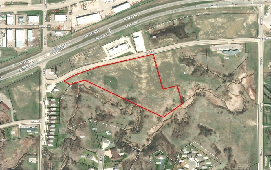 21st Ave SE, Minot, ND for sale - Aerial - Image 1 of 4