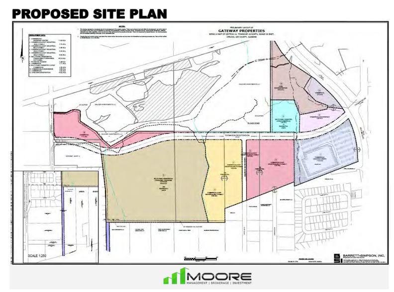 0 Gateway Dr, Opelika, AL à vendre - Plan de site - Image 2 de 2