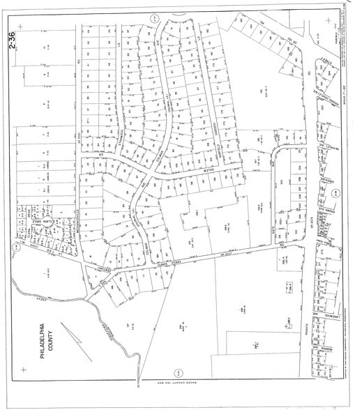 2544-2580 Knights Rd, Bensalem, PA à louer - Plan cadastral - Image 2 de 8
