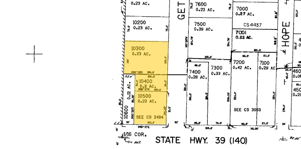 4535-4545 S 6th St, Klamath Falls, OR for sale - Plat Map - Image 1 of 1