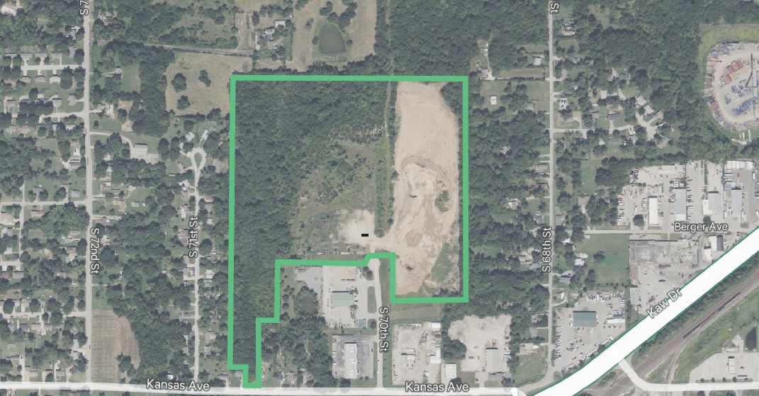 7020 Kansas Ave, Kansas City, KS for sale Aerial- Image 1 of 2