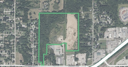 7020 Kansas Ave, Kansas City, KS - AERIAL map view