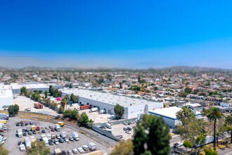 5750-5760 Grace Pl, Commerce, CA - Aérien Vue de la carte