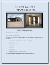 1212 W County Road 140, Midland, TX à vendre Autre- Image 1 de 1