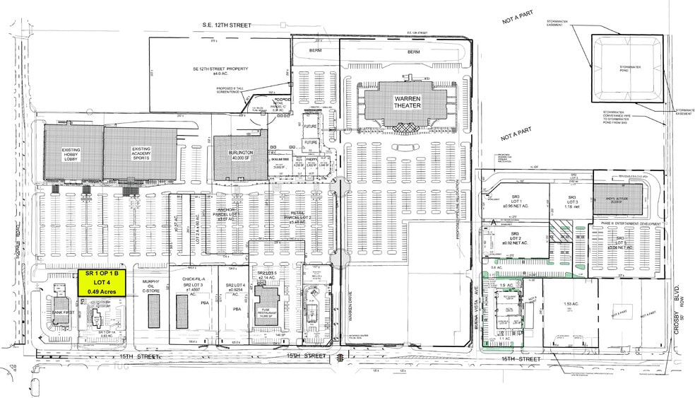 SE 15th St & S Sooner Rd, Oklahoma City, OK for lease - Plat Map - Image 2 of 2
