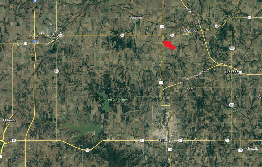 22328 County Road 230, Morrison, OK à louer - Aérien - Image 3 de 3