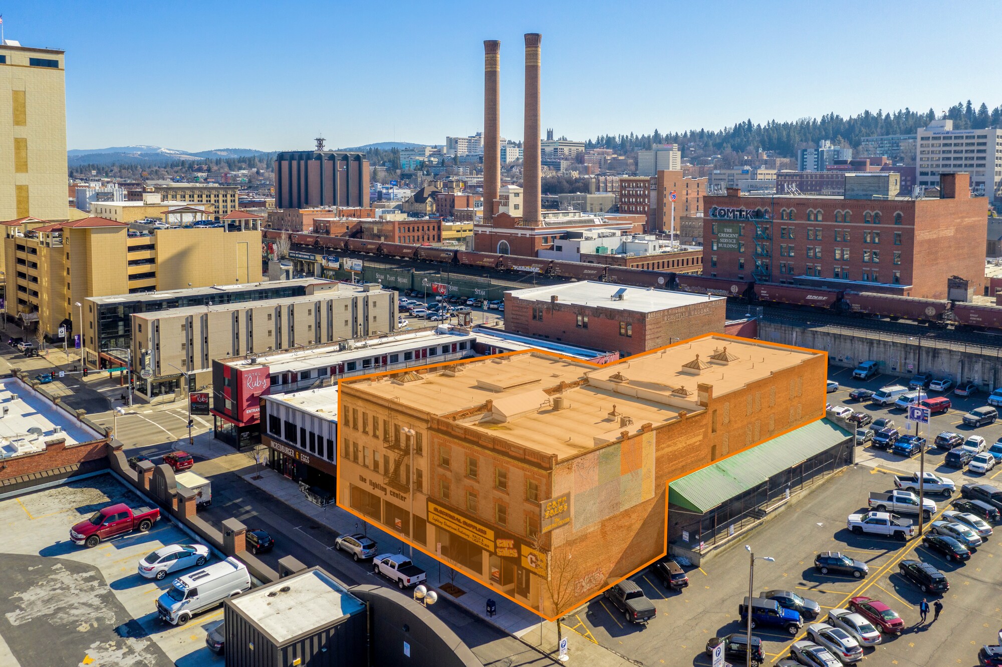 911-917 W 1st Ave, Spokane, WA à vendre Photo du bâtiment- Image 1 de 1