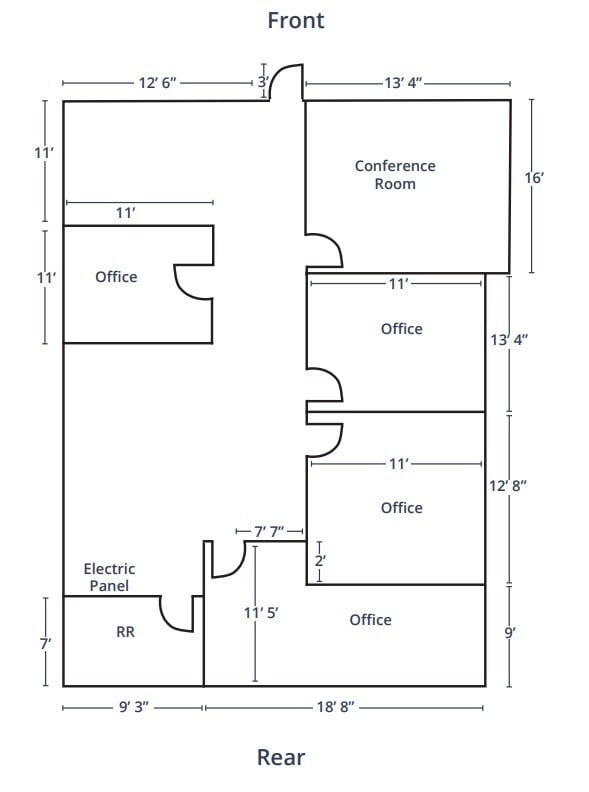 5183 Lone Tree Way, Antioch, CA 94531 - Unit 5183 -  - Floor Plan - Image 1 of 2