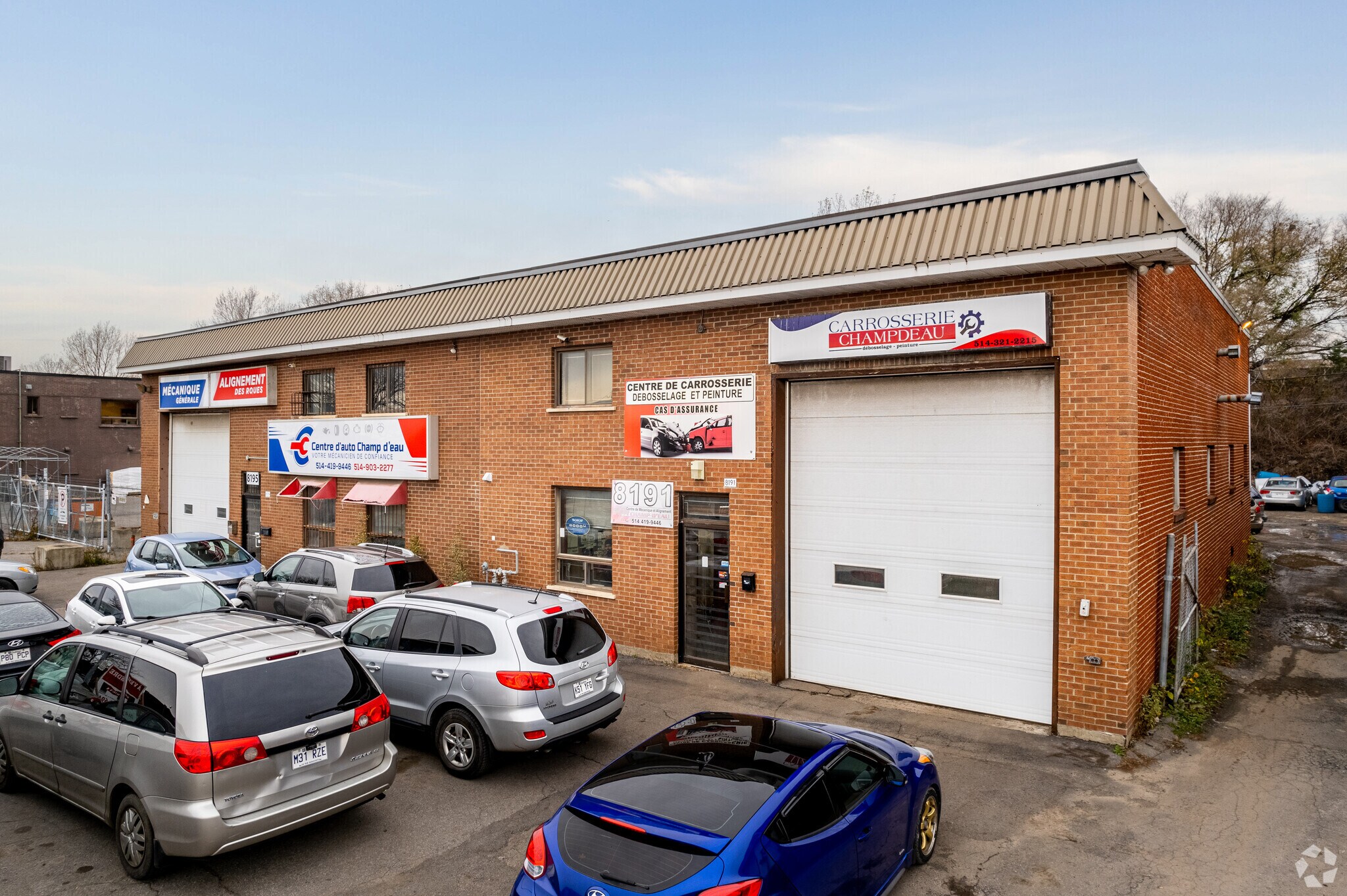 8191-8195 Rue Champ-d'Eau, Montréal, QC for sale Building Photo- Image 1 of 1