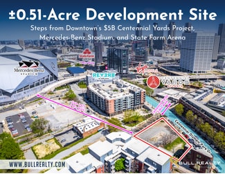 Plus de détails pour 95 Centennial Olympic Park Dr, Atlanta, GA - Terrain à vendre